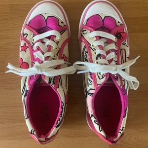 Coach 1941 Barrett Poppy Stars & Hearts Sneakers